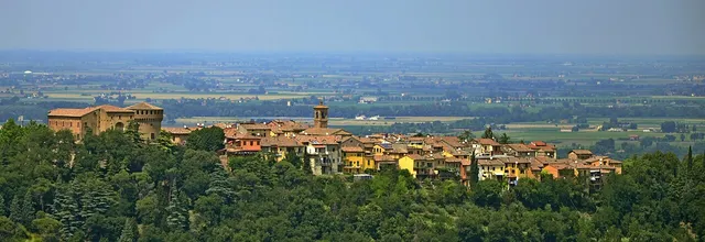 Landschaft in Emilia-Romagna