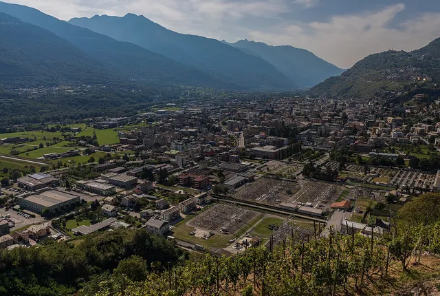 Landschaft in Lombardei